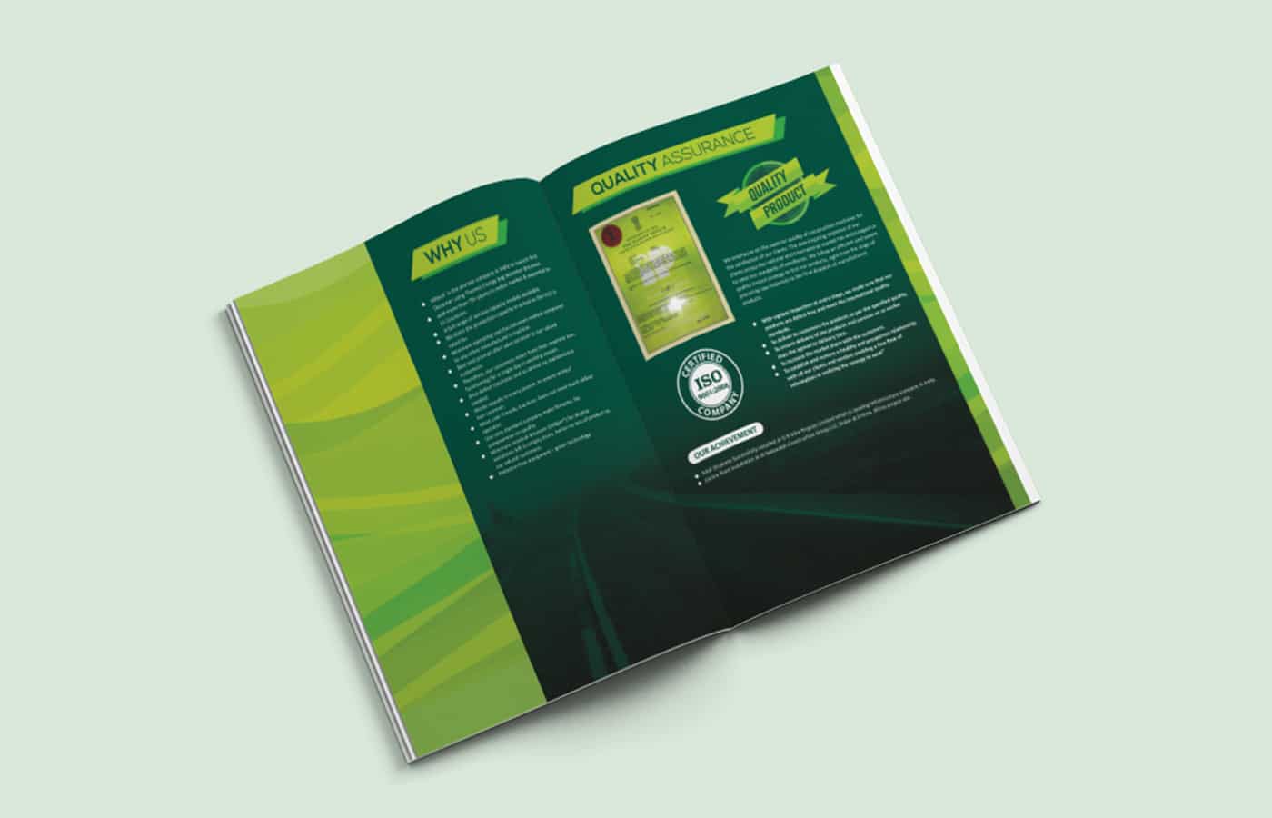 Alltech Brochure Design